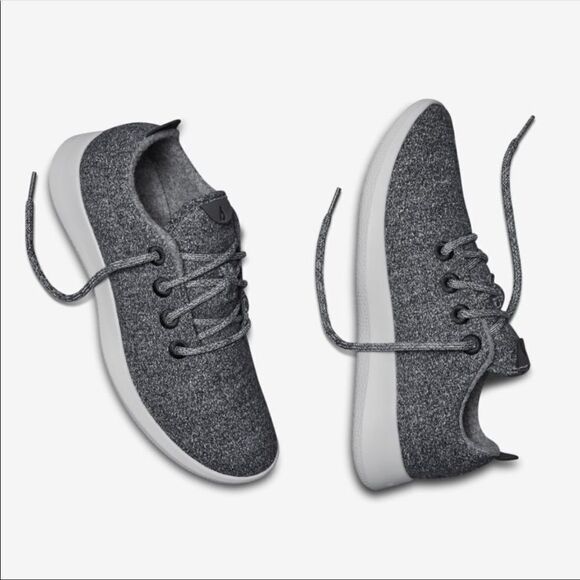 Allbirds Natural Grey Wool Runners Sneakers main image 10